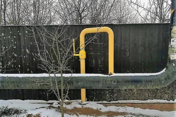 Подсоединение к наружному газопроводу